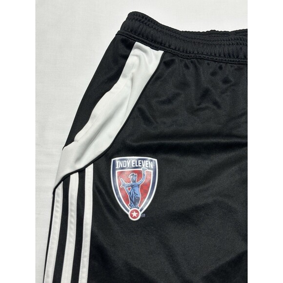Indy Eleven Adidas Women’s Sweatpants Size Small Soccer 11 Indianapolis Black - Picture 6 of 16